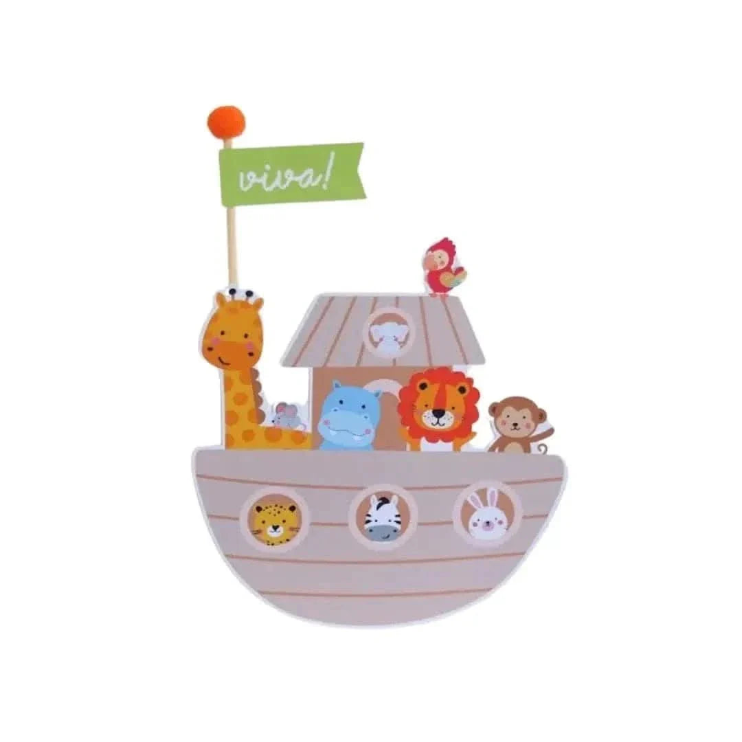 Animals of the Ark Cake Topper – Decorative Party Piece