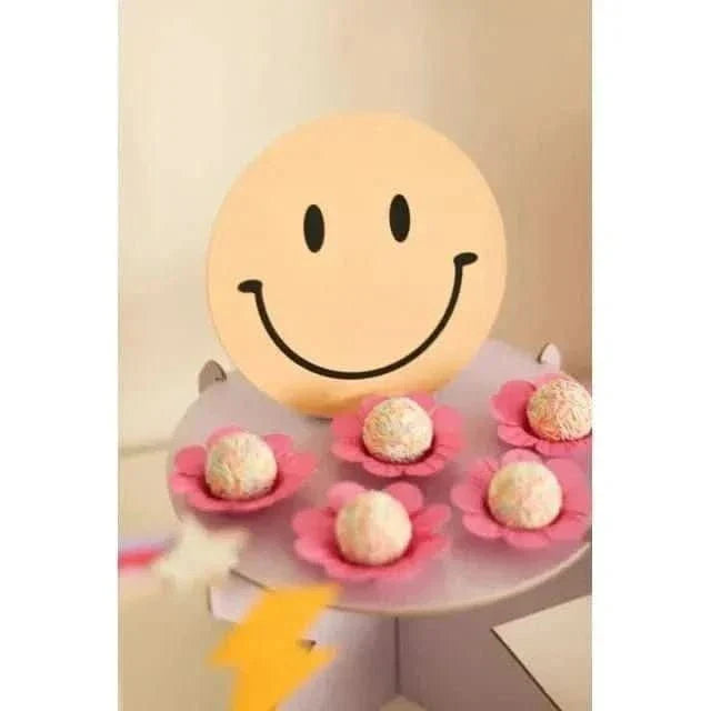 Pequenas Alegrias Table Totems – Set of 3 Decorative Stands