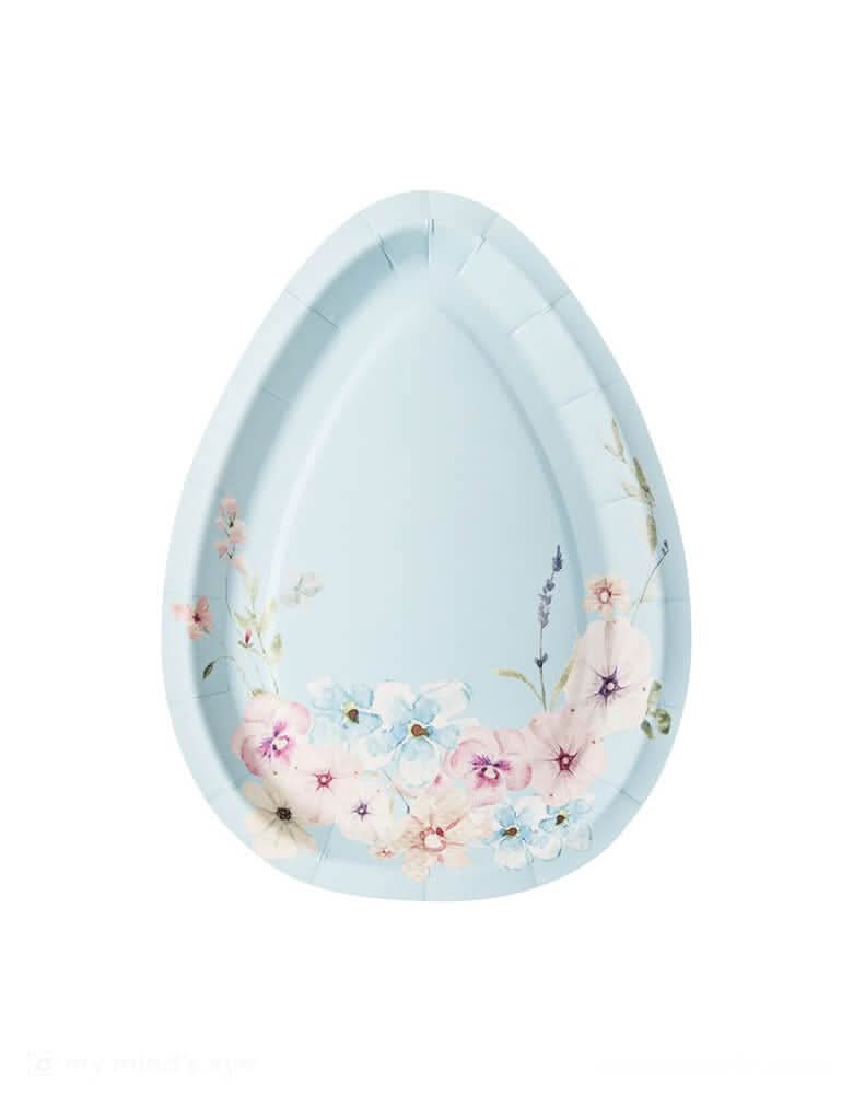 Easter Egg Shaped Salad Plates – 4.5