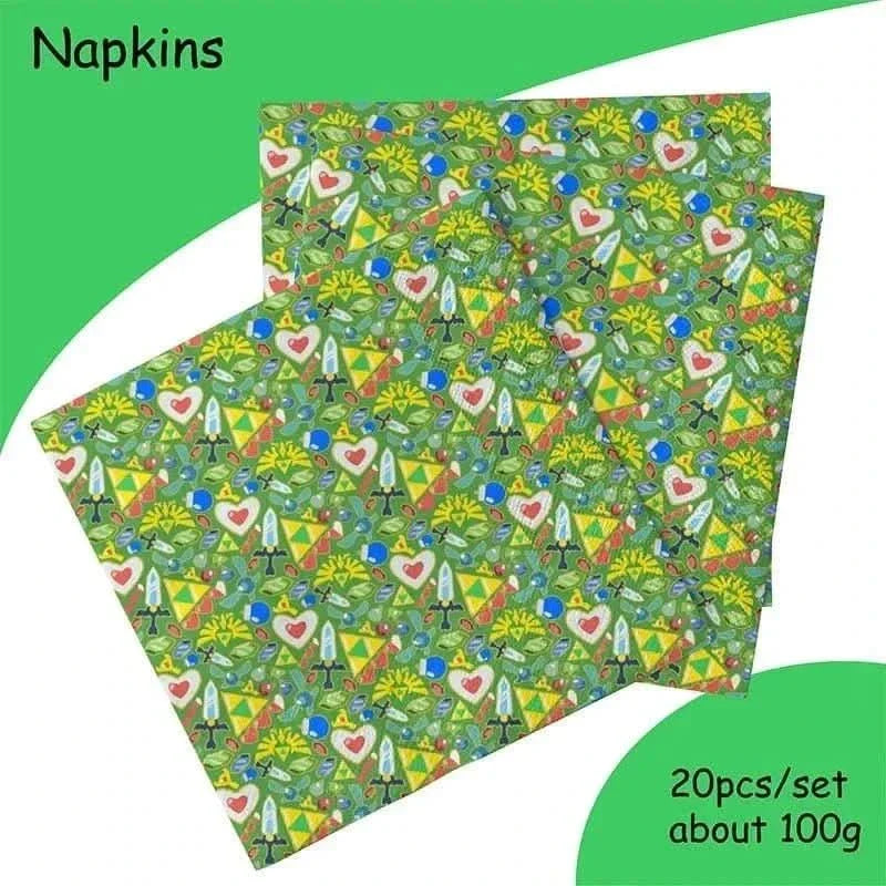 Disposable Paper Tableware Set – Cartoon Party Supplies for Birthdays & Events