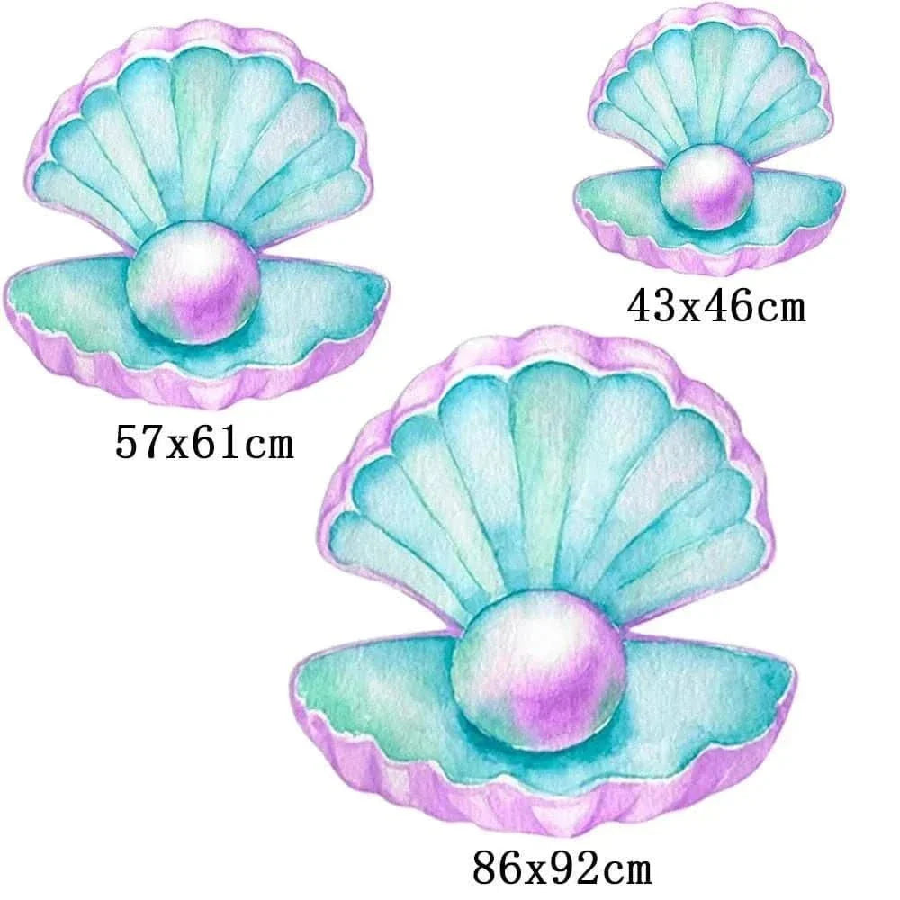 Pearl Shell Cutouts – Under the Sea Party Decorations, 46/61/92cm