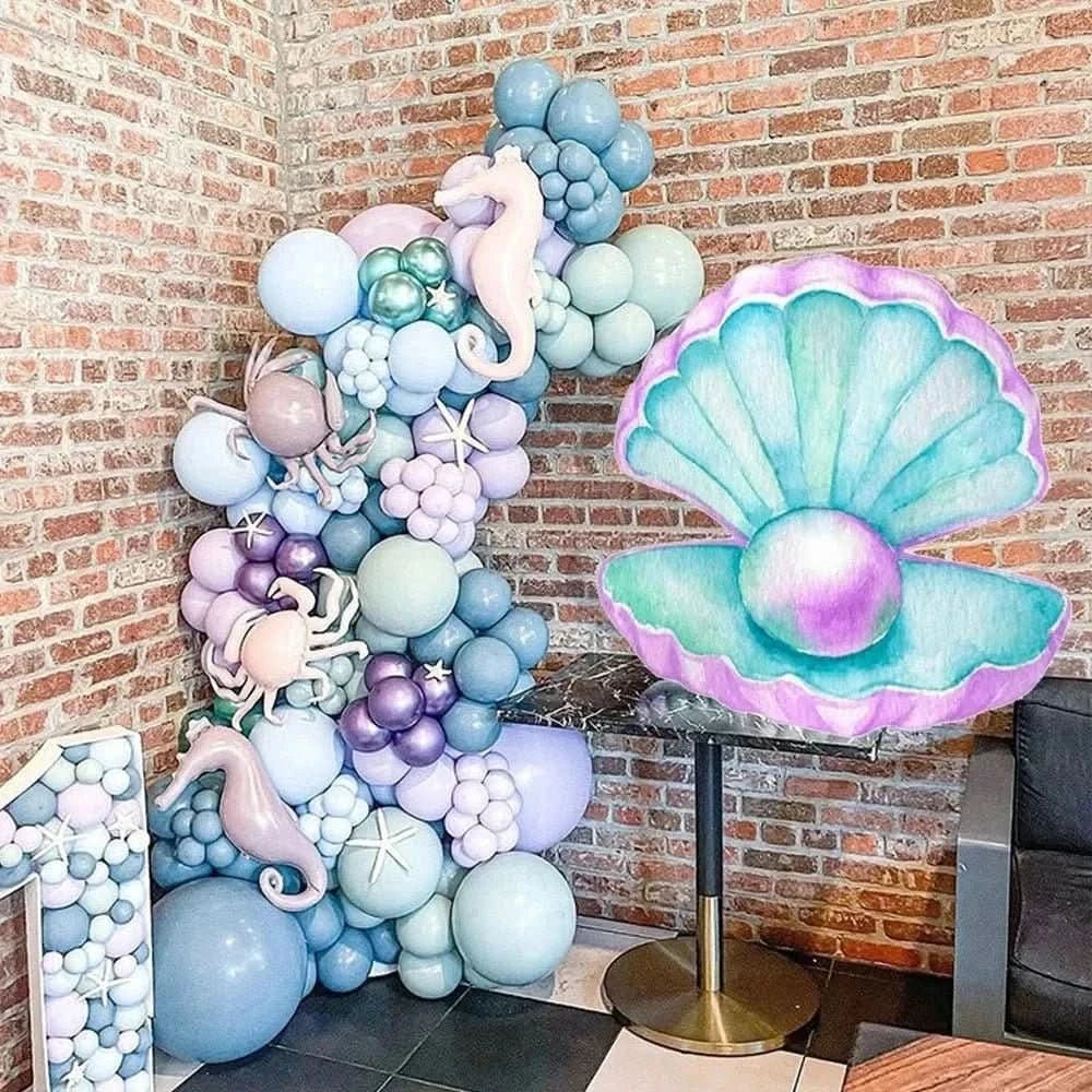 Pearl Shell Cutouts – Under the Sea Party Decorations, 46/61/92cm