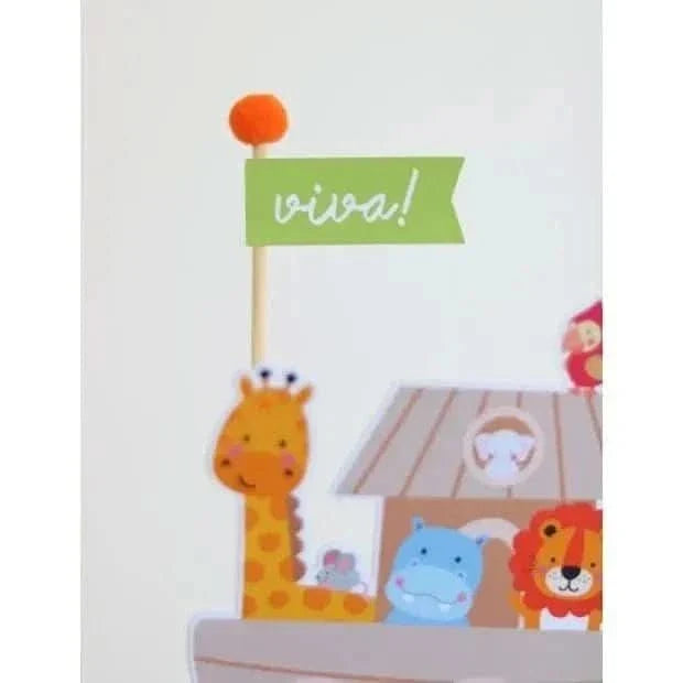 Animals of the Ark Cake Topper – Decorative Party Piece