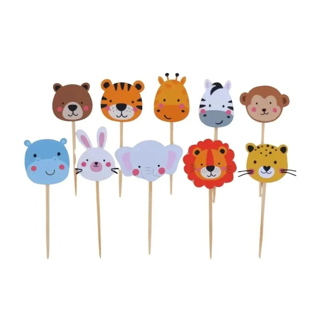 Cupcake Toppers – Set of 10 Decorative Picks