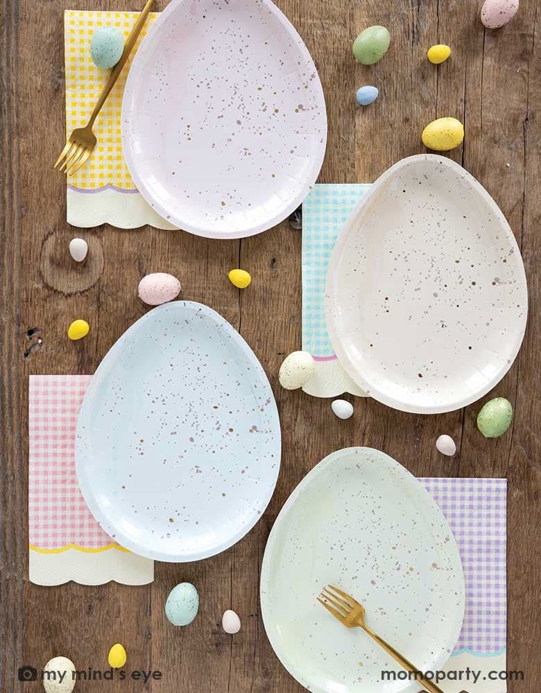 Easter Egg Shaped Plates – 7