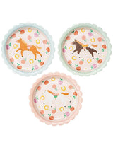 Floral Pony Side Plates – 7" Paper Plates (Set of 6)