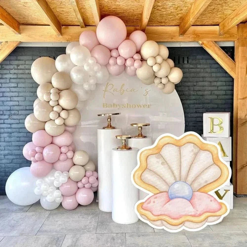 Pearl Shell Cutouts – Under the Sea Party Decorations, 46/61/92cm