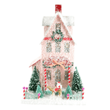 Holiday Village House – Merry House Christmas Decoration, 14.5 in